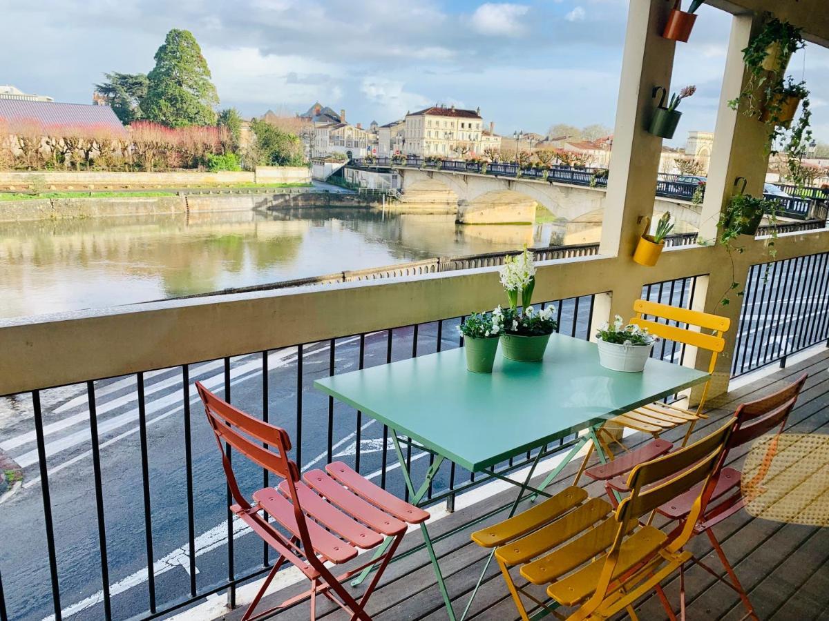 "Au Fil De La Charente" - Coeur De Saintes - Wifi Clim - Classe 4 Etoiles - 4 Pers Eksteriør bilde